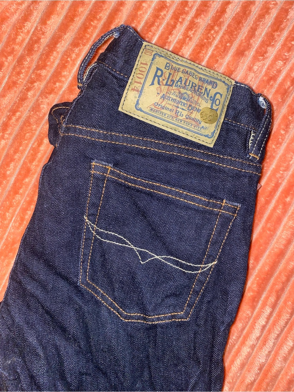 Blue Label Woman’s Ralph Lauren Thompson jeans, New size 27 inseam 31
